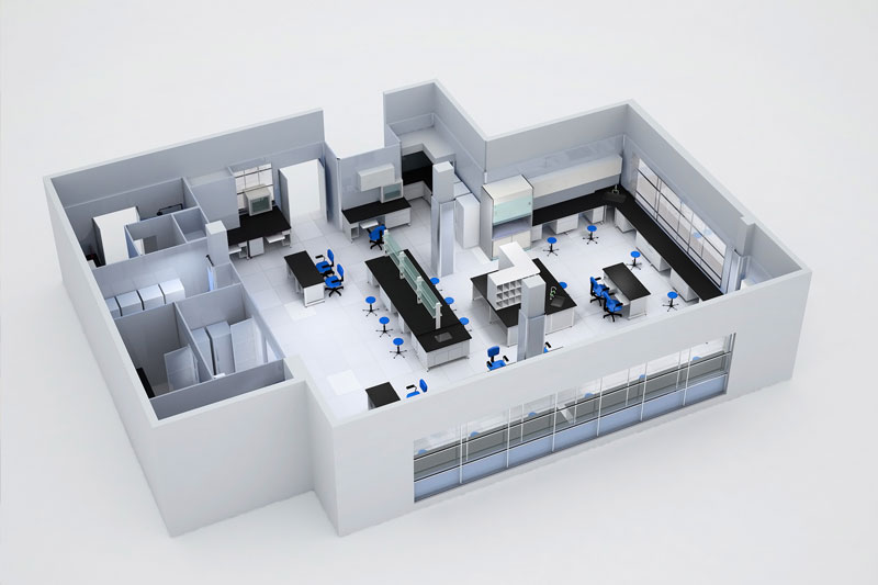 實驗室平面設計